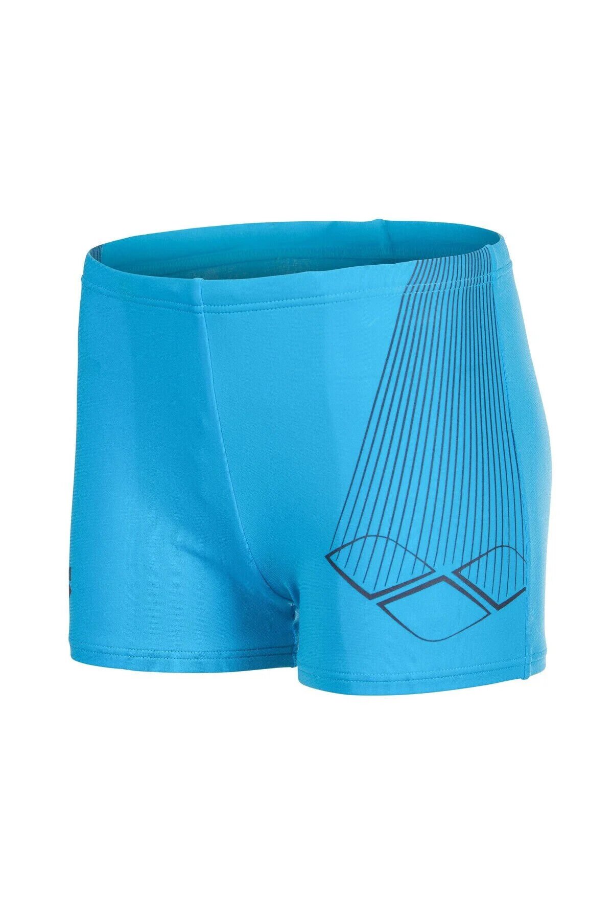 B BRIGHT SWIM SHORT TURQUOISE NAVY ÇOCUK ANTREMAN MAYOSU